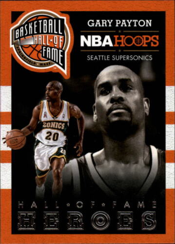 Gary Payton 2013 2014  Panini Hoops Hall of Fame Heroes Series Mint Card #25