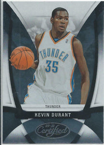 Kevin Durant 2009 2010 Panini Certified Series Mint Card #43