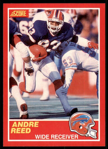 Andre Reed 1989 Score Series Mint Card #152