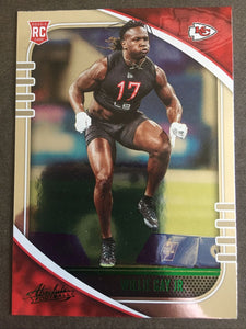 Willie Gay Jr 2020 Panini Absolute Series Mint Rookie Card #197