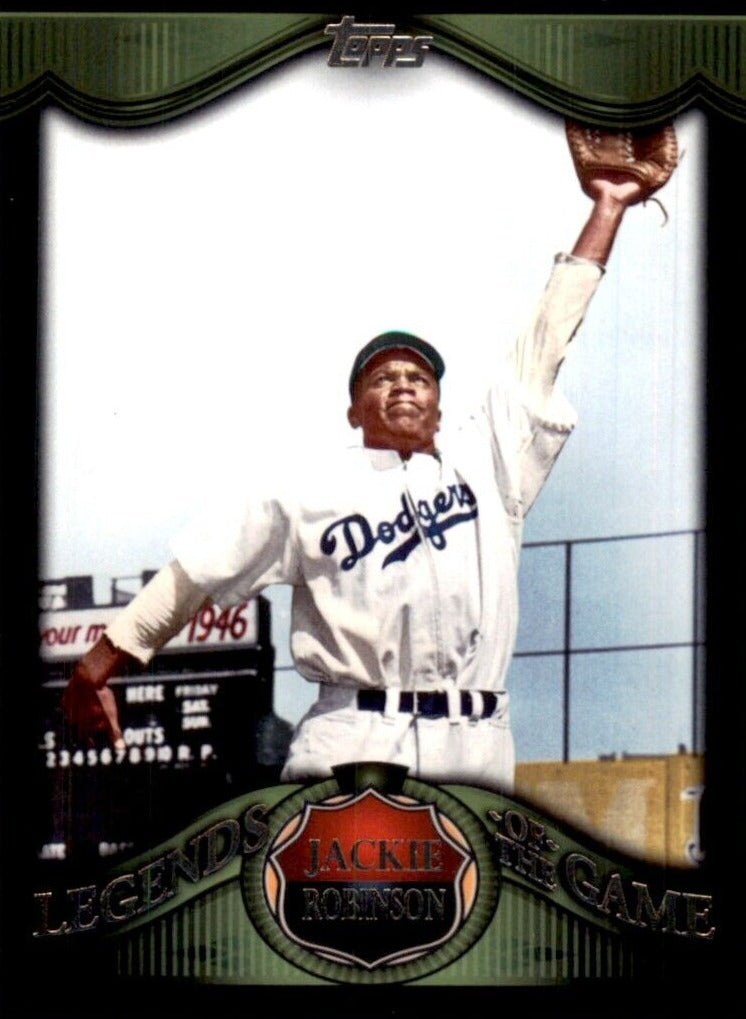 Jackie Robinson 2009 Topps Legends of the Game Series Mint Card #LG13