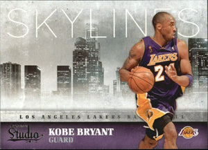 Kobe Bryant 2009 2010 Studio Skylines Mint Card #13