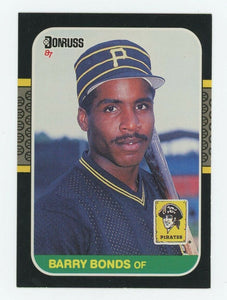 Barry Bonds 1987 Donruss Series Mint ROOKIE Card #361