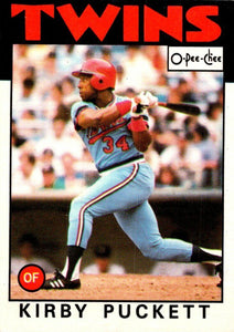 Kirby Puckett 1986 O-Pee-Chee Series Mint Card #329