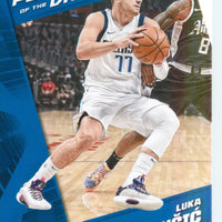 Luka Doncic 2021 2022 Panini Player of the Day Series Mint Card #1