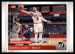 Zach LaVine 2021 2022 Panini Donruss Franchise Features Series Mint Card #19