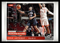 Cole Anthony 2021 2022 Panini Donruss Franchise Features Series Mint Card #21
