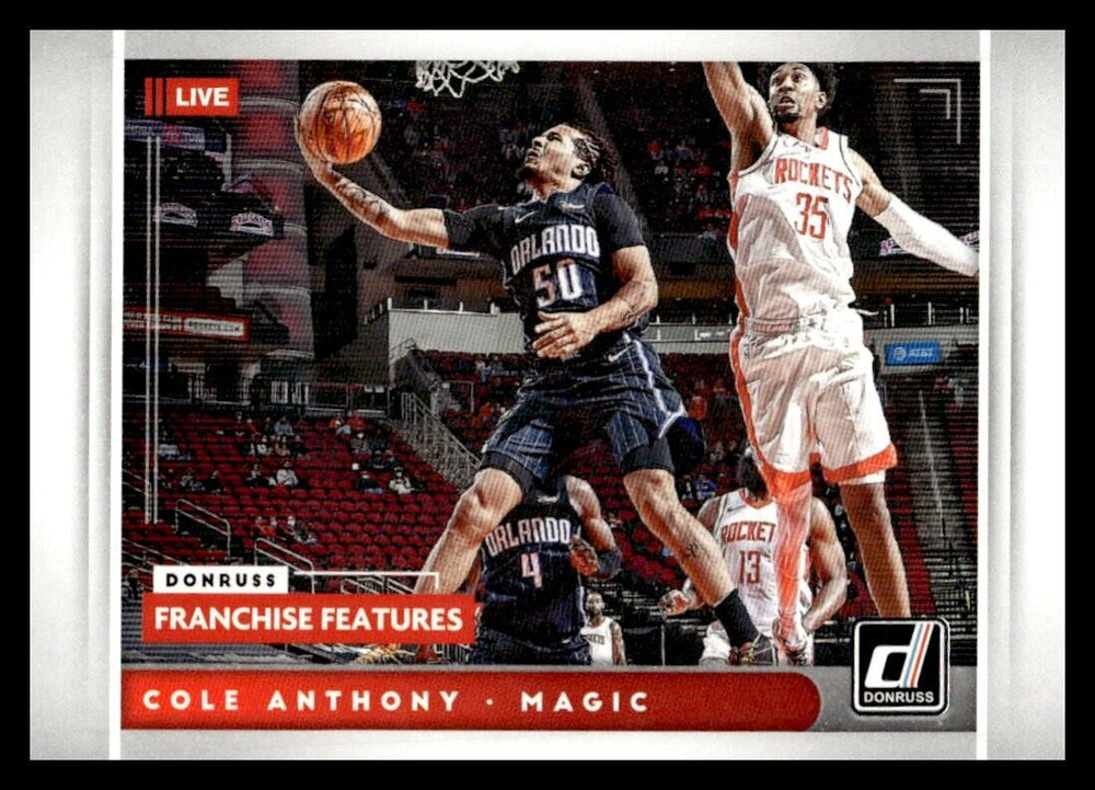 Cole Anthony 2021 2022 Panini Donruss Franchise Features Series Mint Card #21