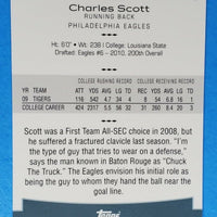 Charles Scott 2010 Topps Platinum Refractor Series Mint Rookie Card #54