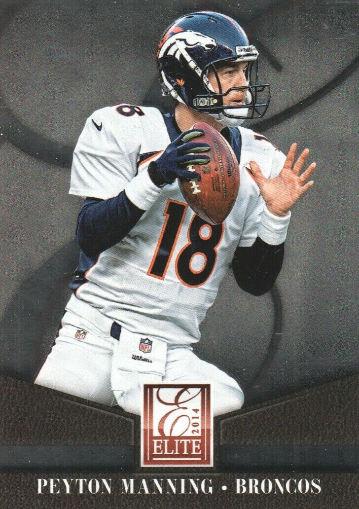 Peyton Manning 2014 Elite Series Mint Card #28