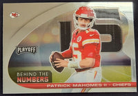 Patrick Mahomes II 2021 Panini Playoff Behind the Numbers Series Mint Card #BTN-PMA
