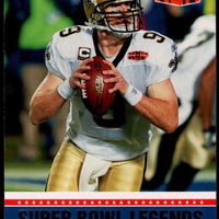 Drew Brees 2011 Topps Super Bowl Legends Series Mint Card #SBL-XLIV