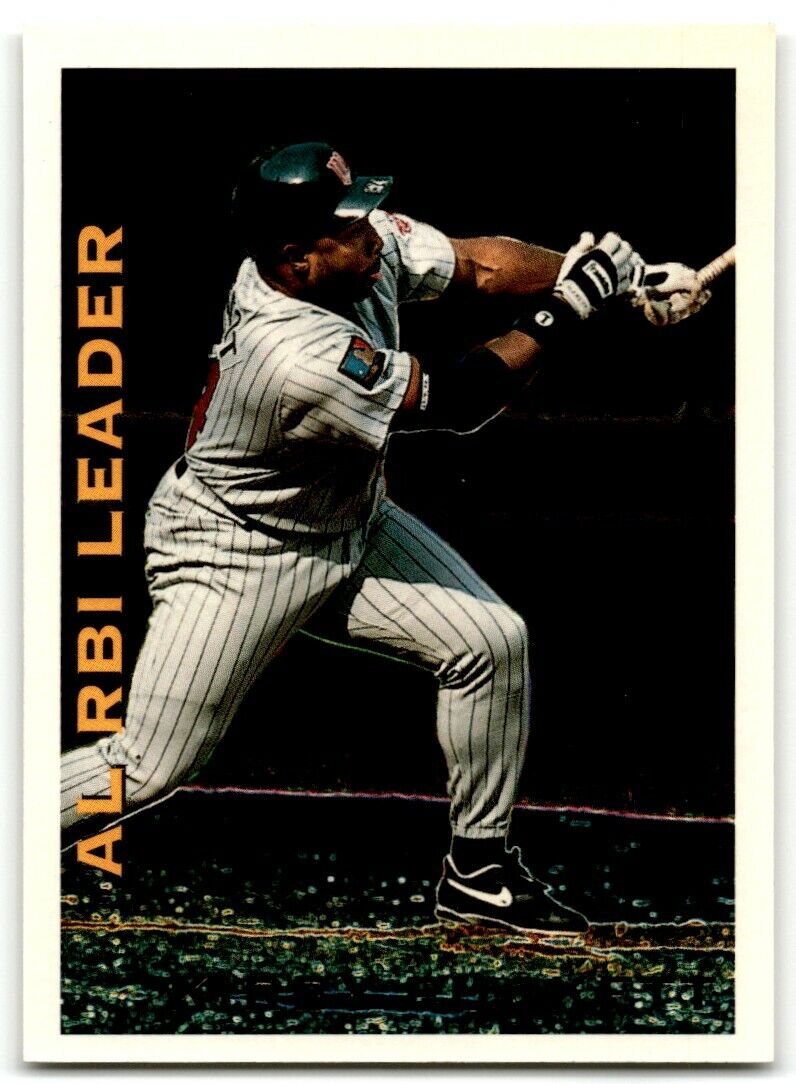 Kirby Puckett 1995 Topps League Leaders Series Mint Card #LL12