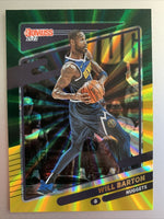 Will Barton 2021 2022 Panini Donruss Green and Yellow Laser Series Mint Card #106
