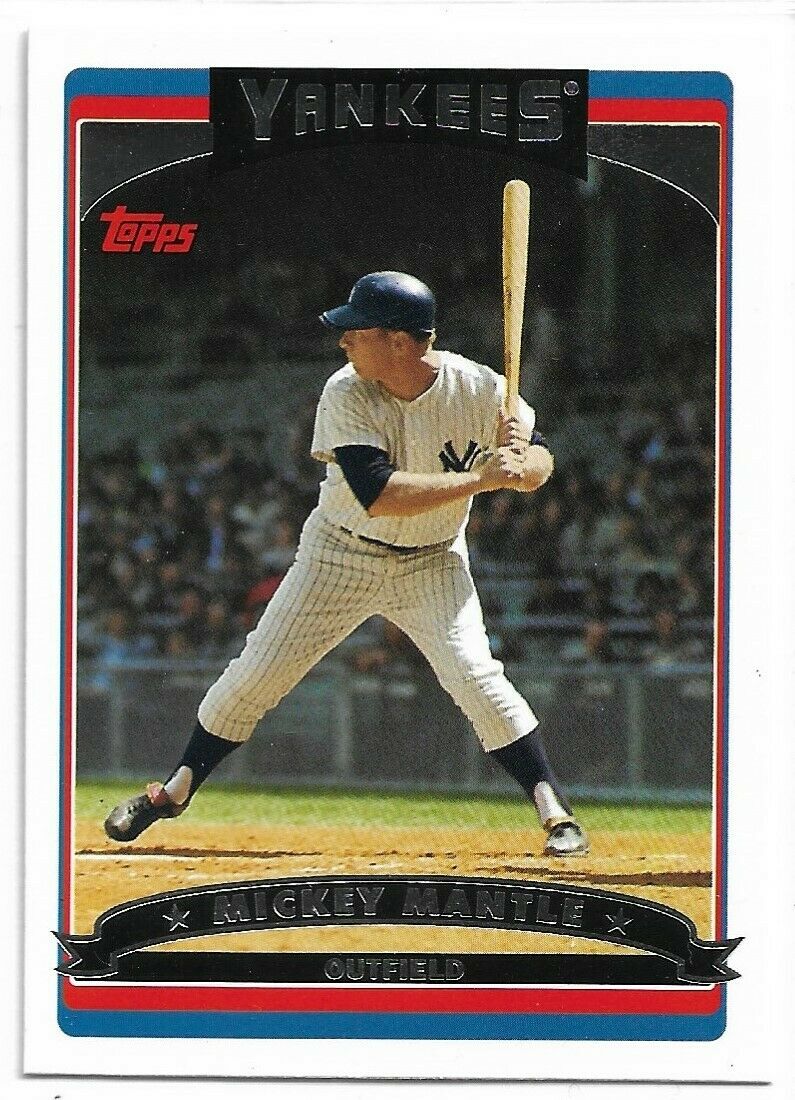 Mickey Mantle 2006 Topps Series Mint Card #7
