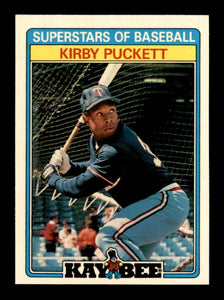 Kirby Puckett 1987 Topps Kay Bee Series Mint Card #24