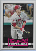 Mike Trout 2015 Heritage New Age Performers Series Mint Card #NAP-5

