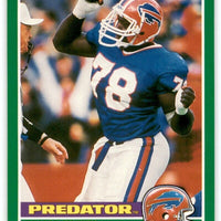 Bruce Smith 1989 Score Predator Series Mint Card #325