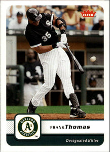 Frank Thomas 2006 Fleer Series Mint Card #375