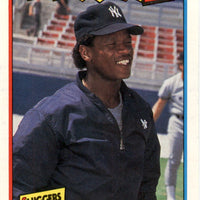 Rickey Henderson 1987 Fleer Baseball's Best Sluggers Pitchers Series Mint Card #18