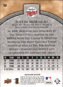 Justin Morneau 2009 Upper Deck Ballpark Collection Series Mint Card #50  Only 699 made