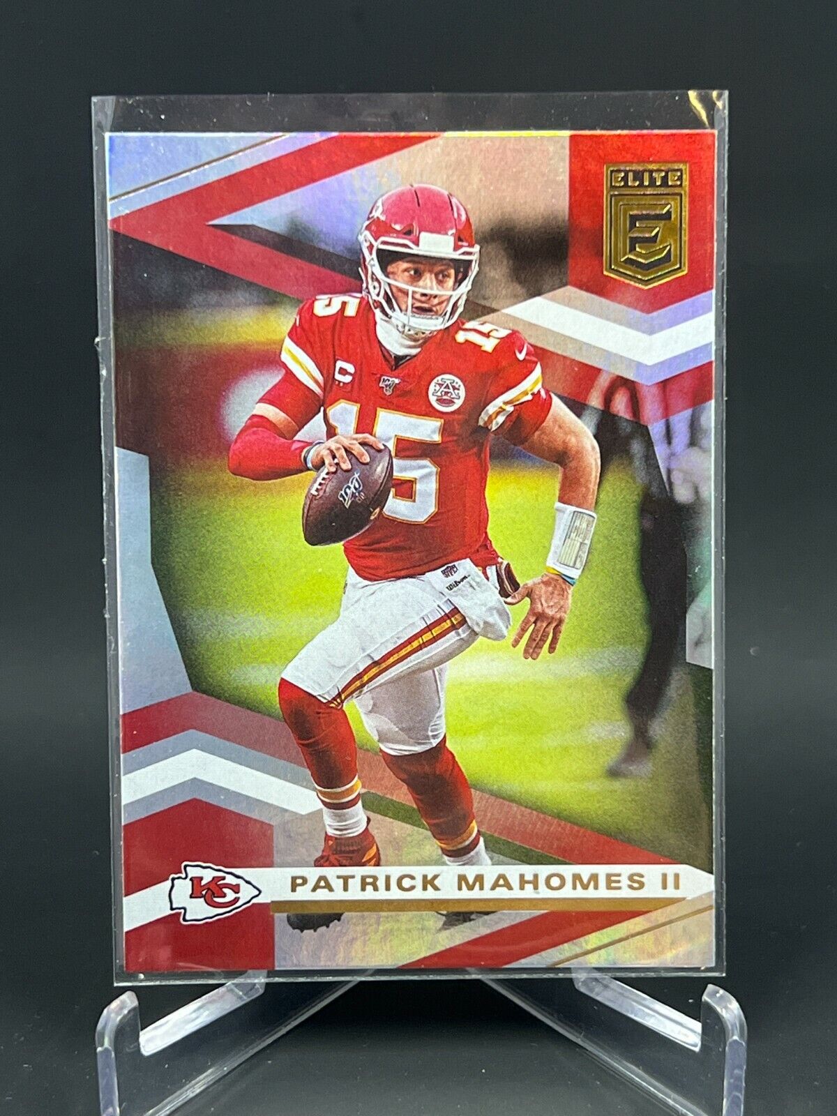 Patrick Mahomes II 2022 Donruss Elite Star Status Green Series Mint In