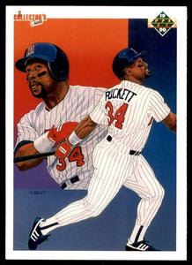 Kirby Puckett 1990 Upper Deck Checklist Series Mint Card #48