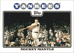 Mickey Mantle 2008 Topps Series Mint Card #7