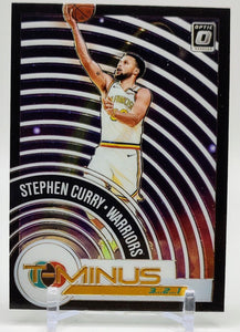 Stephen Curry 2020 2021 Donruss Optic T-Minus 3 2 1 Series Mint Card #1