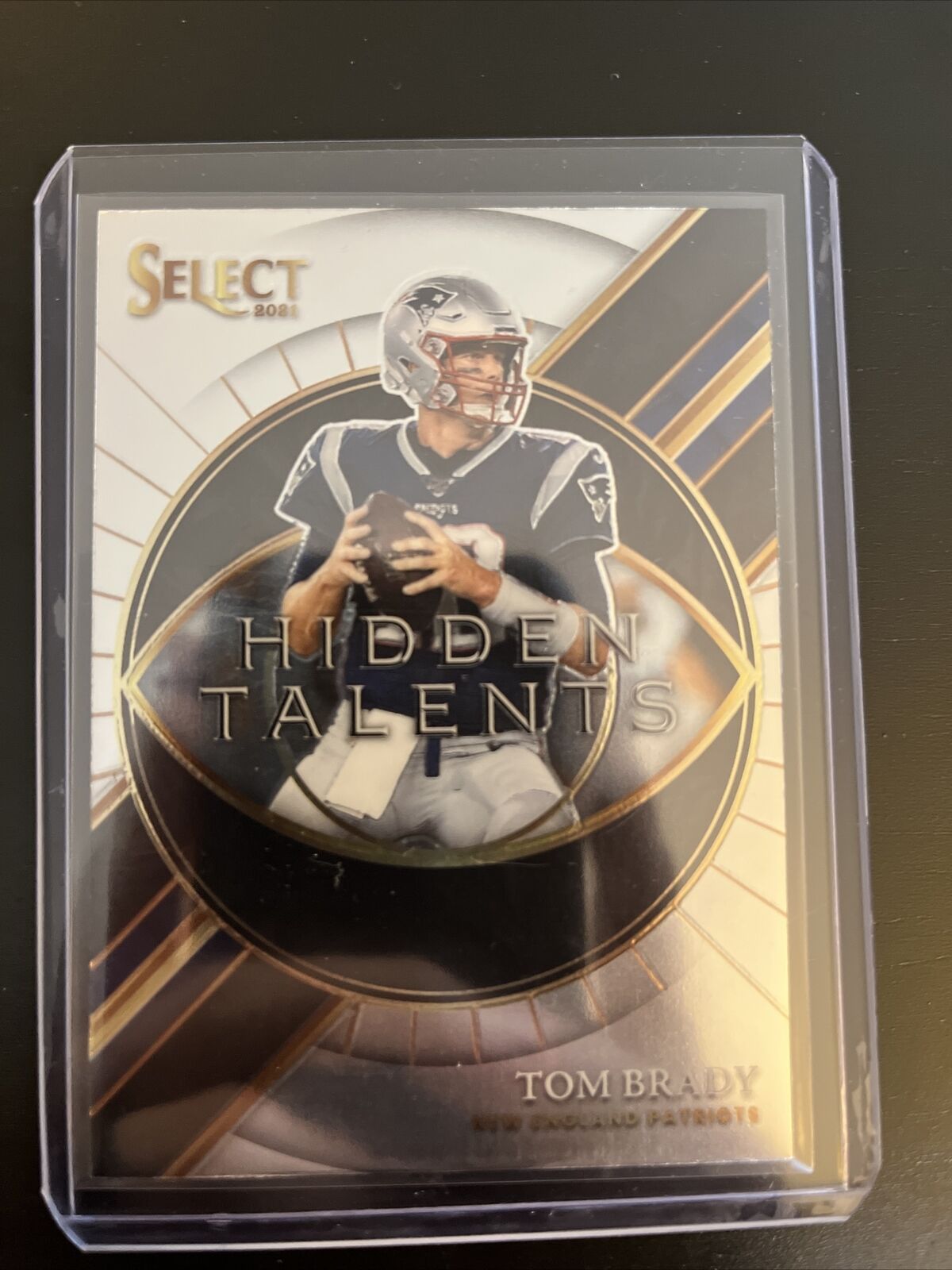 Tom Brady 2021 Panini Select Hidden Talents #HT-1 New England Patriots