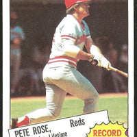 Pete Rose 1985 Topps Record Breaker Series Mint Card #6