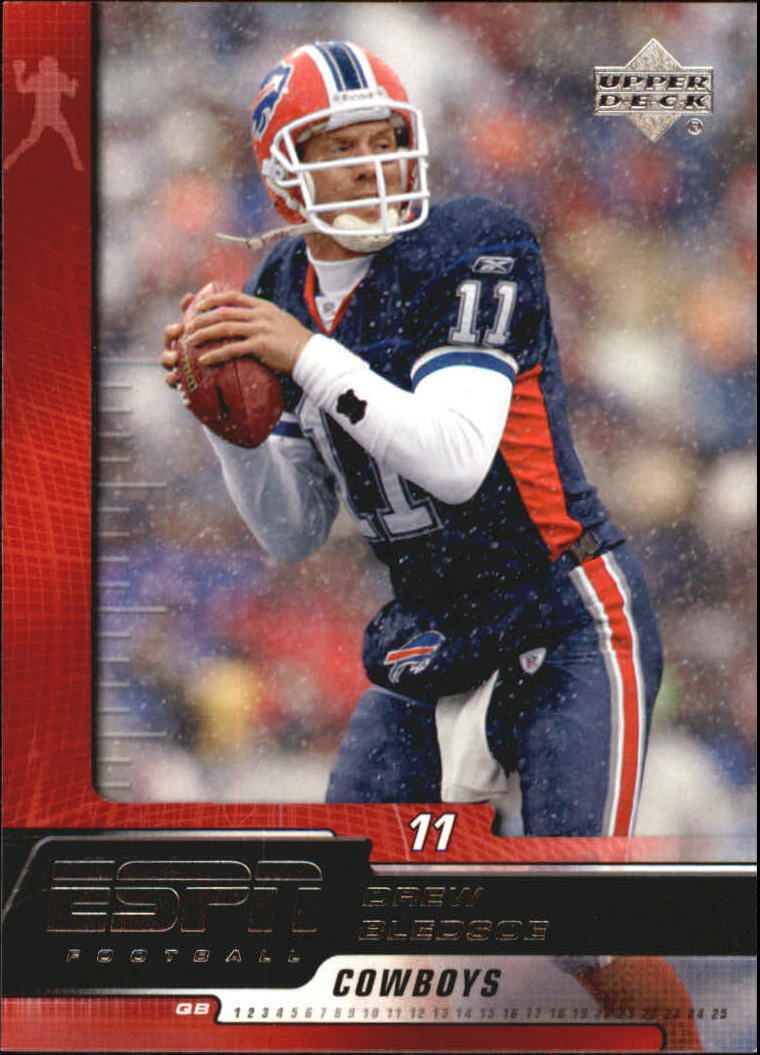 Drew Bledsoe 2005 Upper Deck ESPN Series Mint Card #28