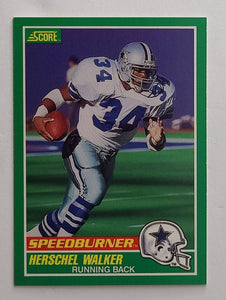 Herschel Walker 1989 Score Speedburner Series Mint Card #317