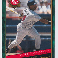 Kirby Puckett 1994 Post Cereal Series Mint Card #4