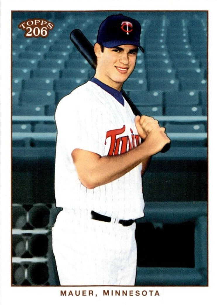 Joe Mauer 2002 Topps 206 Series Mint ROOKIE Card #271 | The