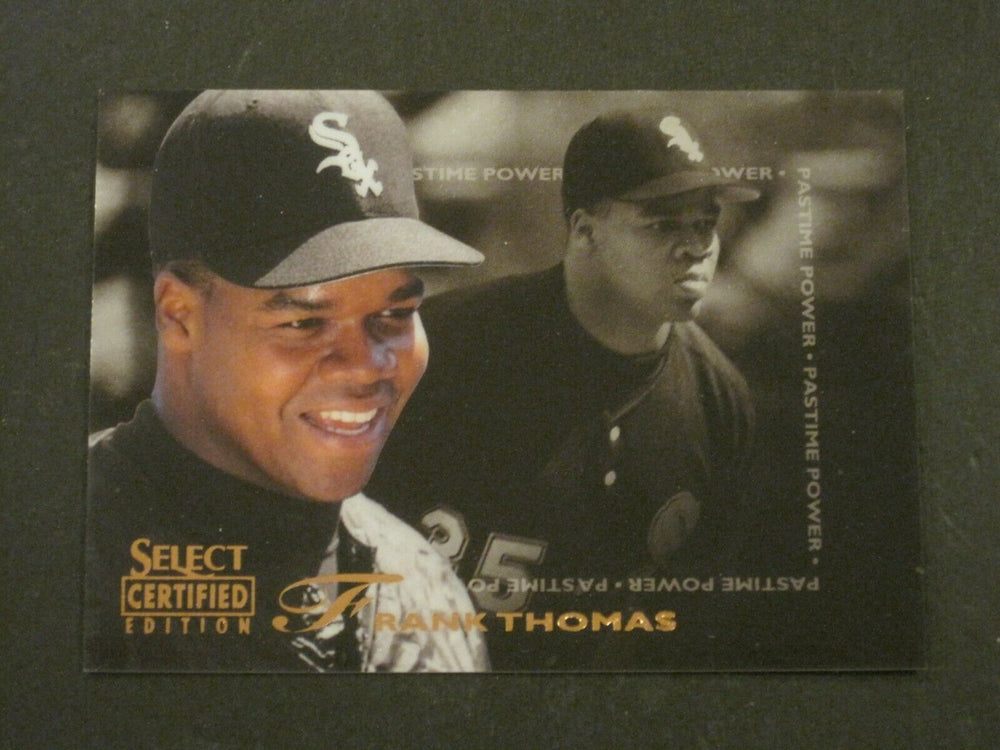 Frank Thomas 1996 Select Certified Series Mint Card #135