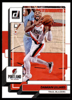 Damian Lillard 2022 2023 Panini Donruss Series Mint Card #106
