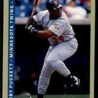 Kirby Puckett 1993 Fleer Atlantic Oil Series Mint Card #18