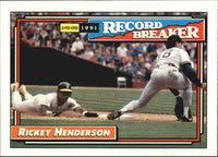 Rickey Henderson 1992 O-Pee-Chee Record Breaker Series Mint Card #2
