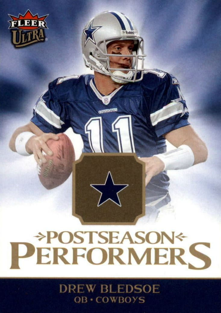 Drew Bledsoe 2006 Fleer Ultra Postseason Performers Series Mint Card #UPP-DB