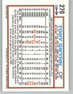 Tony Gwynn 1992 O-Pee-Chee Series Mint Card #270