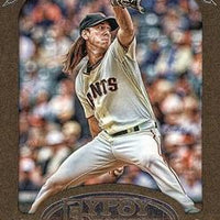 Tim Lincecum 2012 Topps Gypsy Queen Framed Gold Series Mint Card #240