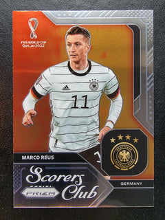 Marco Reus 2022 Panini Prizm World Cup Soccer Scorers Club #27