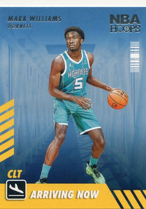 Mark Williams 2022 2023 Panini Hoops Arriving Now Series Mint Rookie Card #15