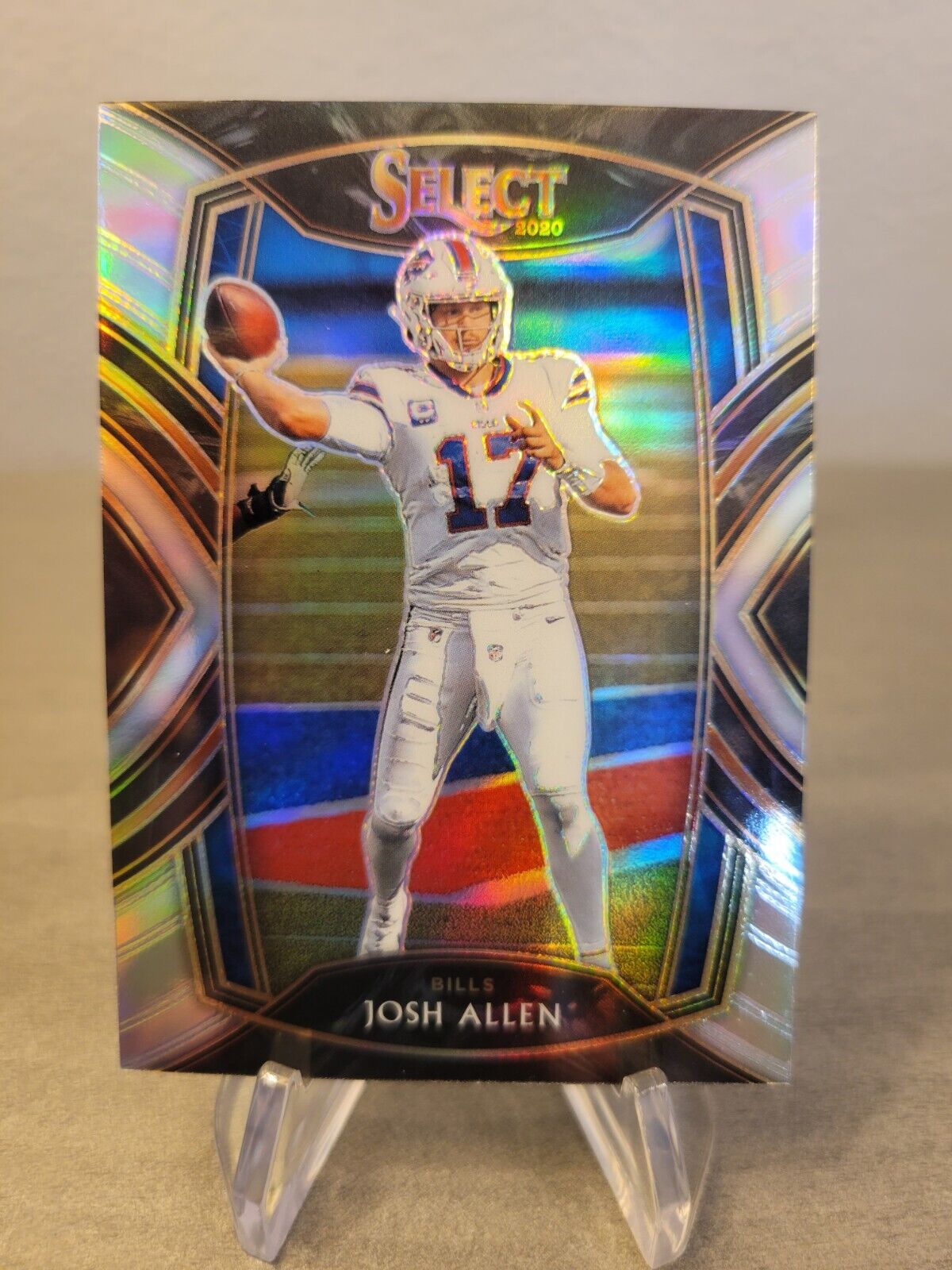 Josh Allen 2020 Panini Select Club Level Silver Series Mint Card #222