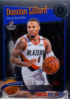 Damian Lillard 2019 2020 Hoops Premium Stock Tribute Series Mint Card #291
