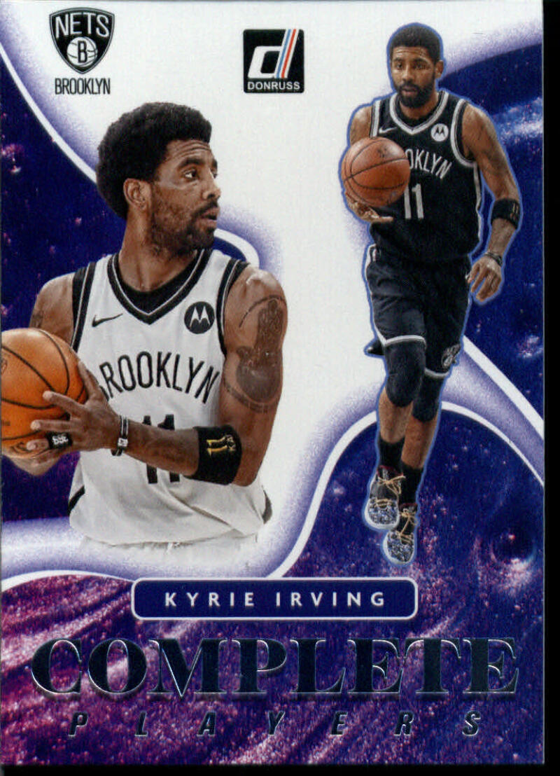 Kyrie Irving 2021 2022 Donruss Complete Players Series Mint Insert Card #19