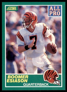 Boomer Esiason 1989 Score All Pro Series Mint Card #298