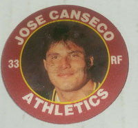 Jose Canseco 1992 Score 7-11 Slurpee Superstar Action Disc Series Mint Card #21
