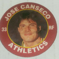 Jose Canseco 1992 Score 7-11 Slurpee Superstar Action Disc Series Mint Card #21